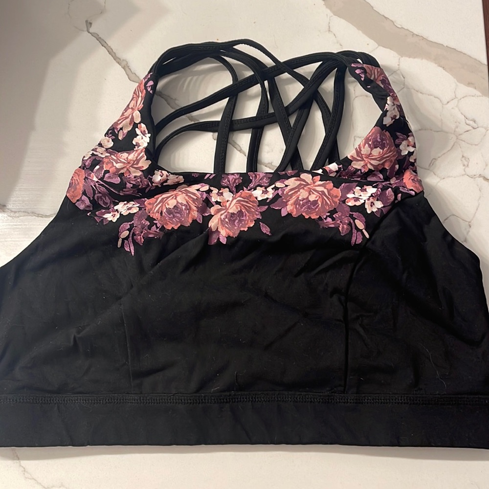 Torrid Floral Print Sports Bra